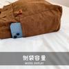 Large Capacity Corduroy Shoulder Bags for Women Outing Versatile Ladies Work Handbags College Style Student Girls Book Tote Bag