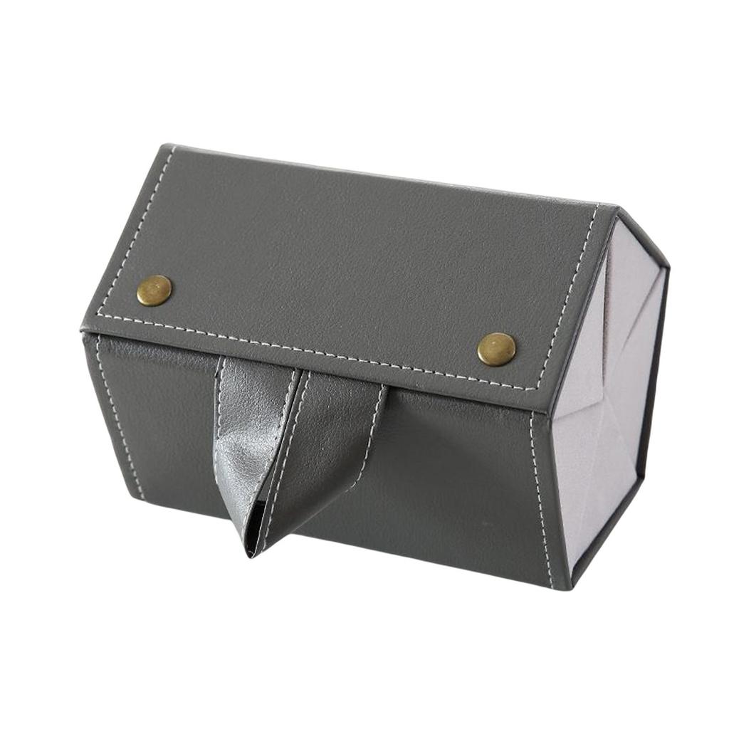 Travel Sunglasses Organizer Folding Design PU Eyeglasses Storage Case Box Multiple Hanging Eyewear Holder Display