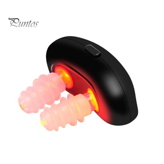 

Беспроводной прибор для терапии носа красным светом Эргономичный дизайн Компактный дизайн Перезаряжаемый портативный прибор для терапии носа инфракрасным светом чёрный