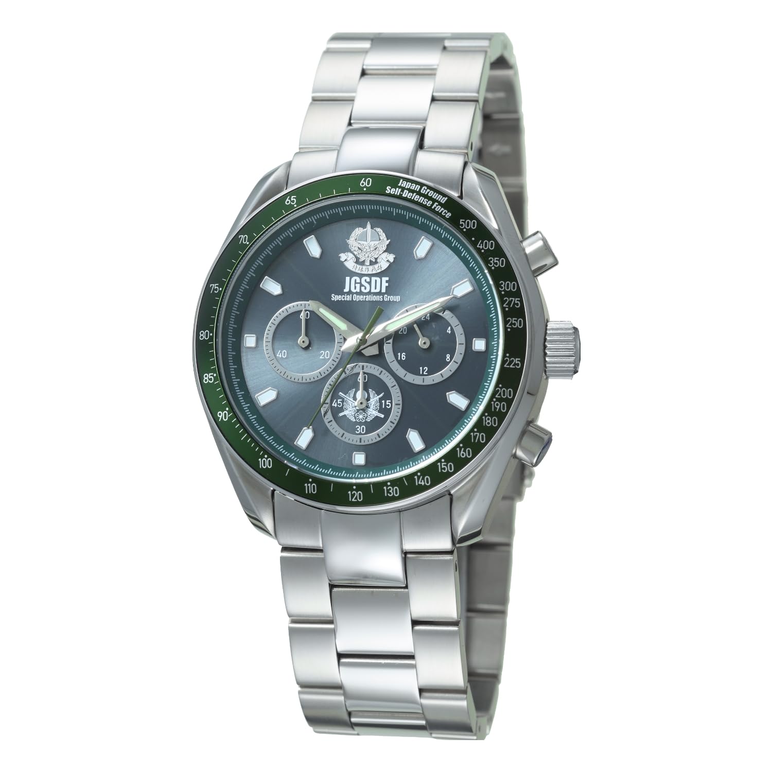 

Japan Forces 70th Anniversary Solar Chronograph Special Operations Group Model Self-Defense Radio-Controlled