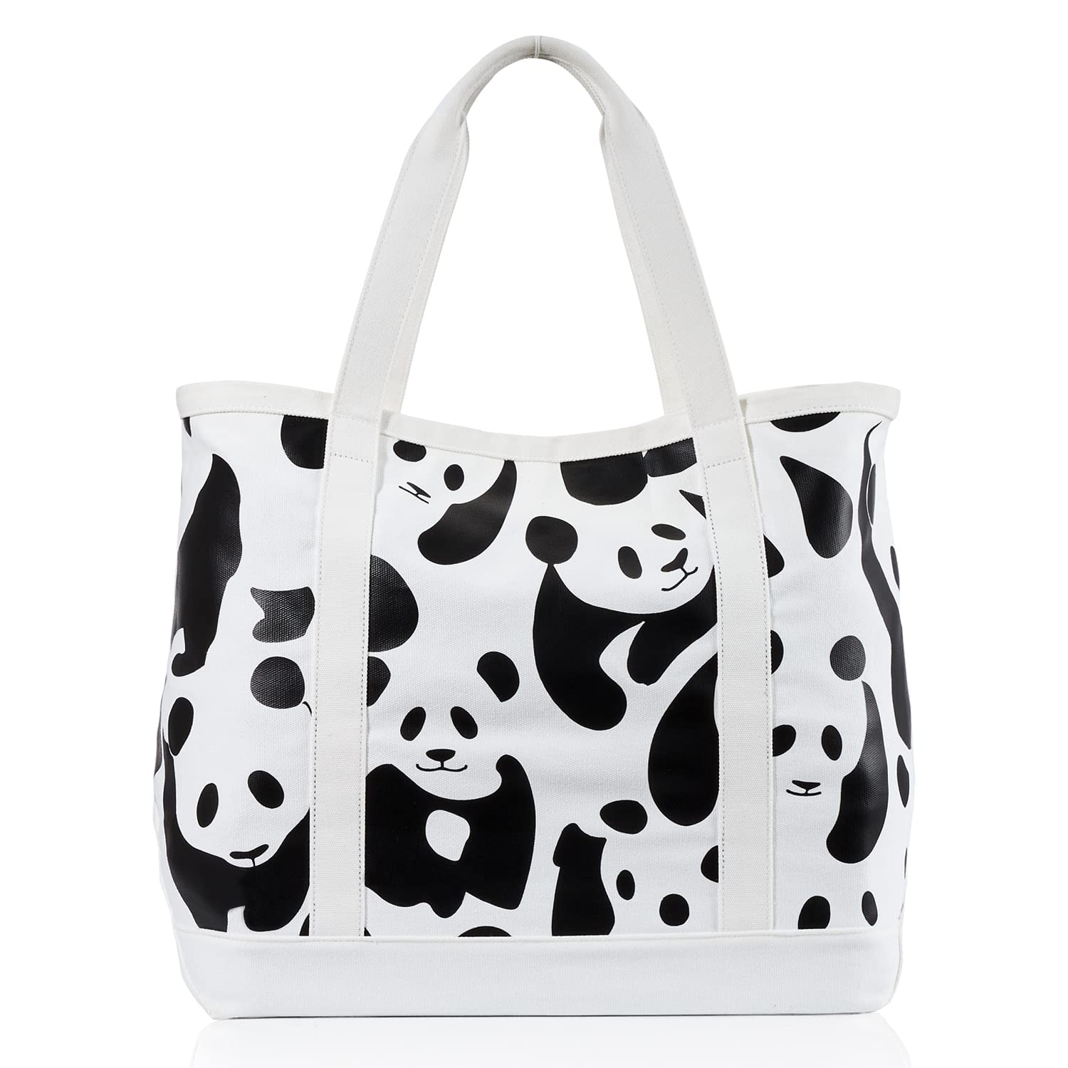 

Холщовая сумка-тоут UNISOUL с принтом панды, идеально подходит для покупок, женская, мужская, сумка для мамы, эко-сумка, сумка через плечо, школьная сумка, для путешествий, холст, большая