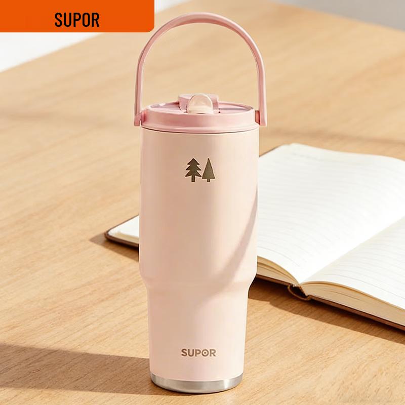 SUPOR 1L Ceramic Coated Vacuum Insulated Thermos
