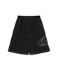Mihag Stroke Logo Stitch Bermuda Shorts (Black)