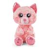 Plush - Nici - Glubschis Dreamie 45 Cm - Cats Big Eyes Glitter - Black and Pink