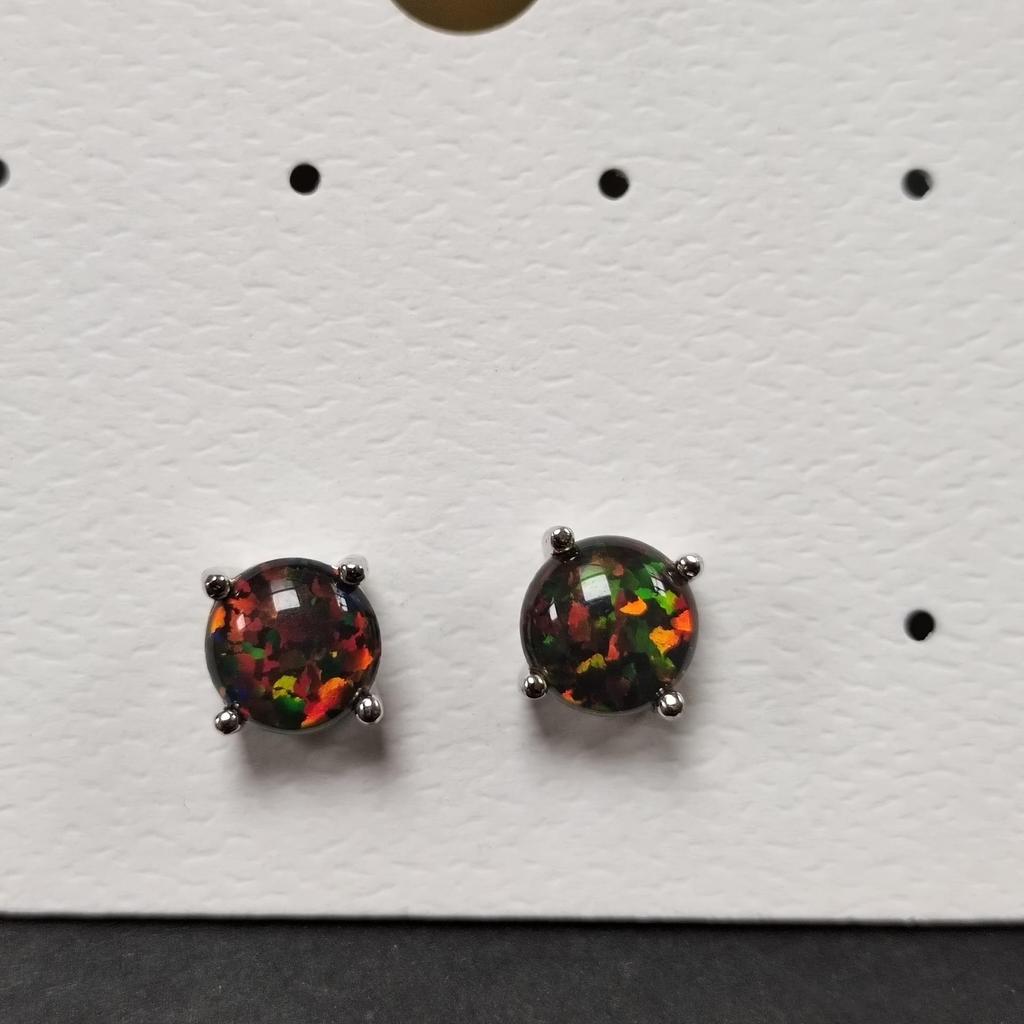 Korean & Japanese Style Opal Earrings: Elegant Studs & Pendants for Women