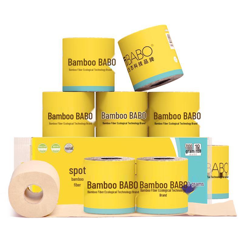 

Рулоны туалетной бумаги из бамбуковой целлюлозы Banbu