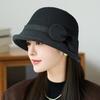 Mother Hat Women's New Autumn and Winter Bucket Hat Winter Models In The Elderly Warm Hat
