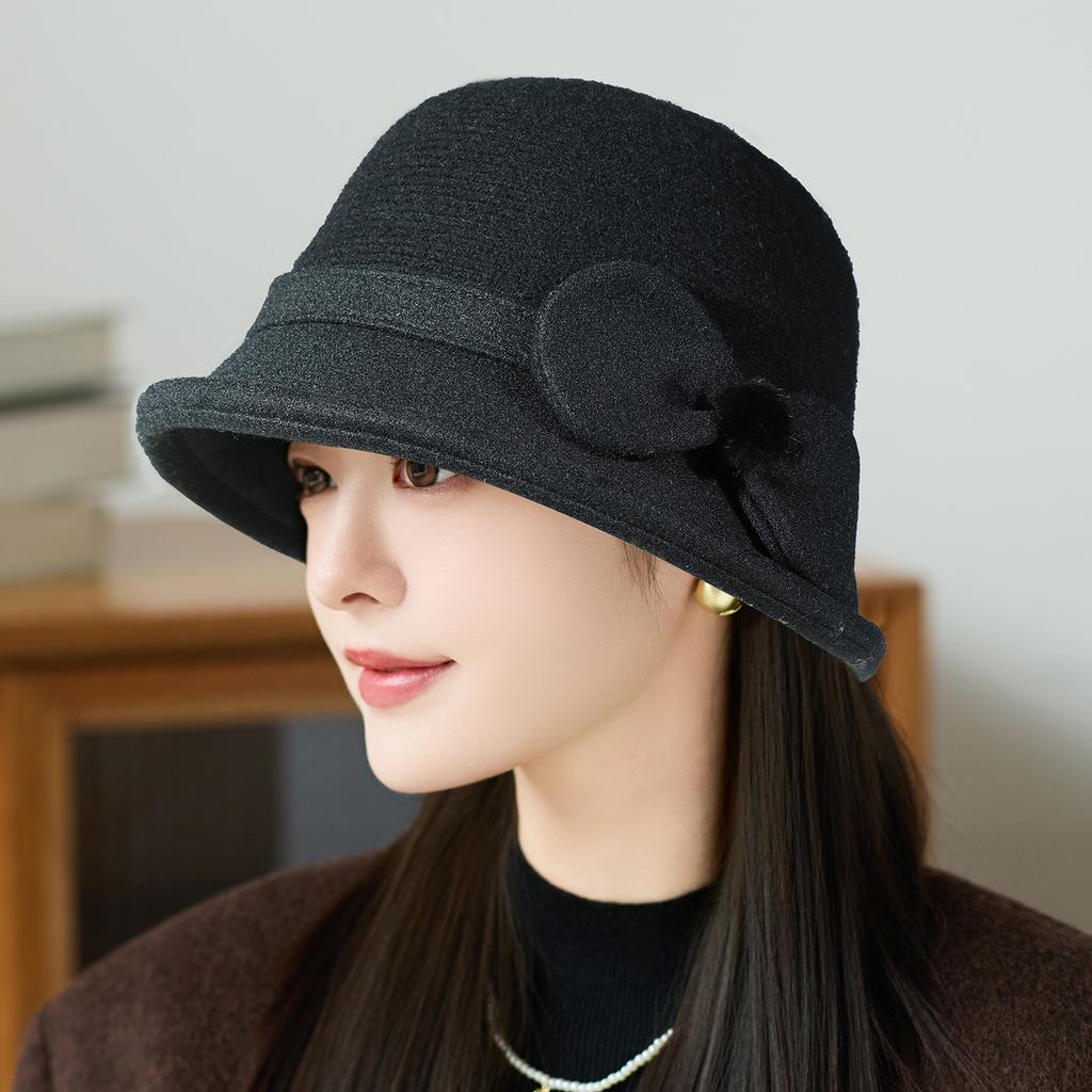 Mother Hat Women's New Autumn and Winter Bucket Hat Winter Models in The Elderly Warm Hat