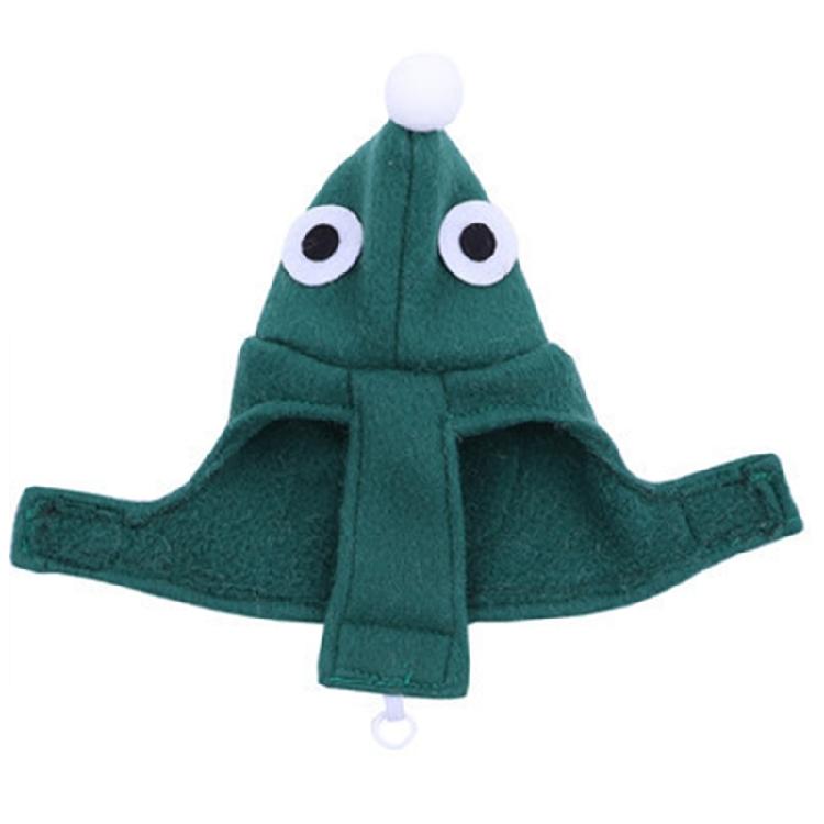 Bird Santa Claus Hoodie Funny Christmas Small Pet Costume Xmas Parrot Apparel