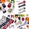 4 Roll Polyester Ribbon 5Yard/Roll Dog Paw Ribbon Decorative Ribbon for Gift Package , Party Decorations, Hair Bows Top Sale