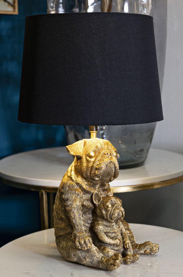 Table Lamp Dog Cm Ø 26X43,8