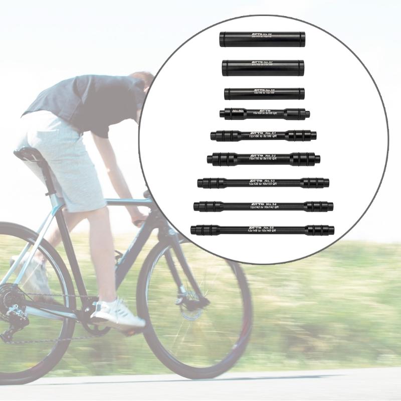 12/15mm Thru Axles Adapter Bike Thru Axles Bikes Hub Adapter Tubiform Shaft Adapter Wheel Fork Axles Front Axles To 9mm