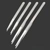 1Pcs Stainless Steel Water Grass Clip Long Tong Fish Tank Cleaning Tool  Pet Shrimp Reef Coral