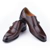 Fashion Genuine Leather Shoes Handmade Loafers for Men High Quality Buckles Monk Shoe Male Sapato Social Masculino Business Formal Shoes