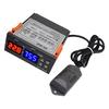 Temperature Humidity Controller - Digital LED Display Multifunction Hygrometer for Refrigerator
