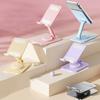 Metal Adjustable Phone Holder Folding Table Cell Phone Stand  Universal Bracket