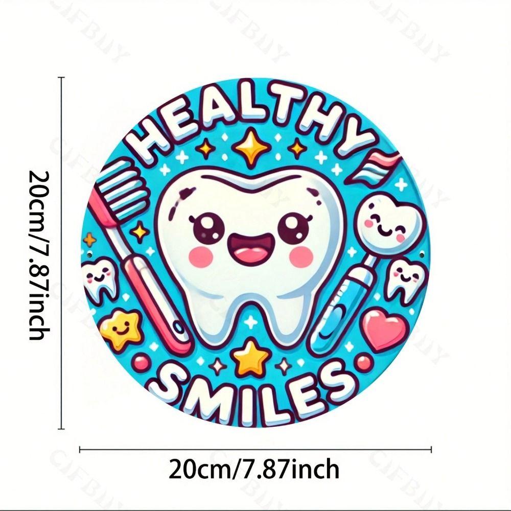 Vintage Metal Tin Sign Wall Art 20x20cm