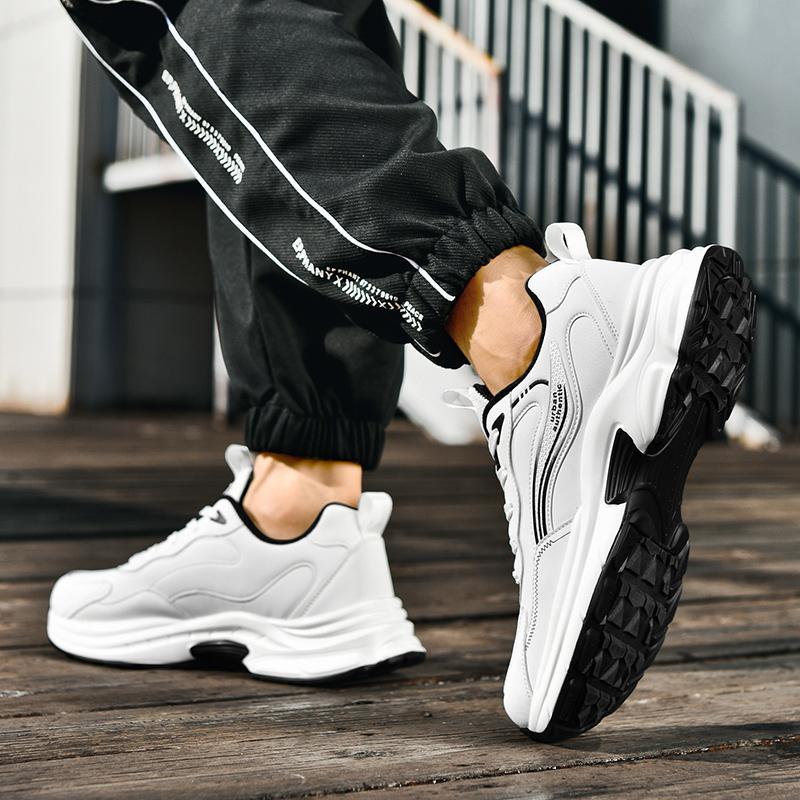 Men's Plus Size Casual Sports Shoes with Soft Soles Comfortable Lightweight Fashionable and Versatile