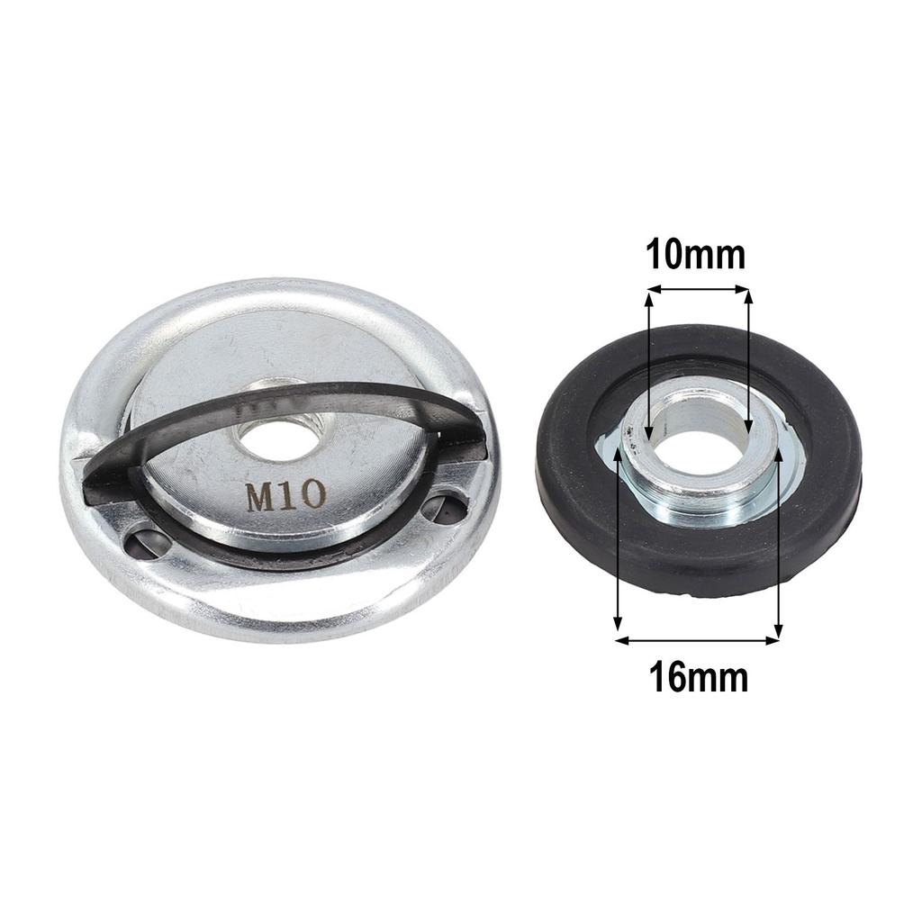 Exquisitely Crafted M10 Grinder Flange Nut for Secure Grinding Operations
