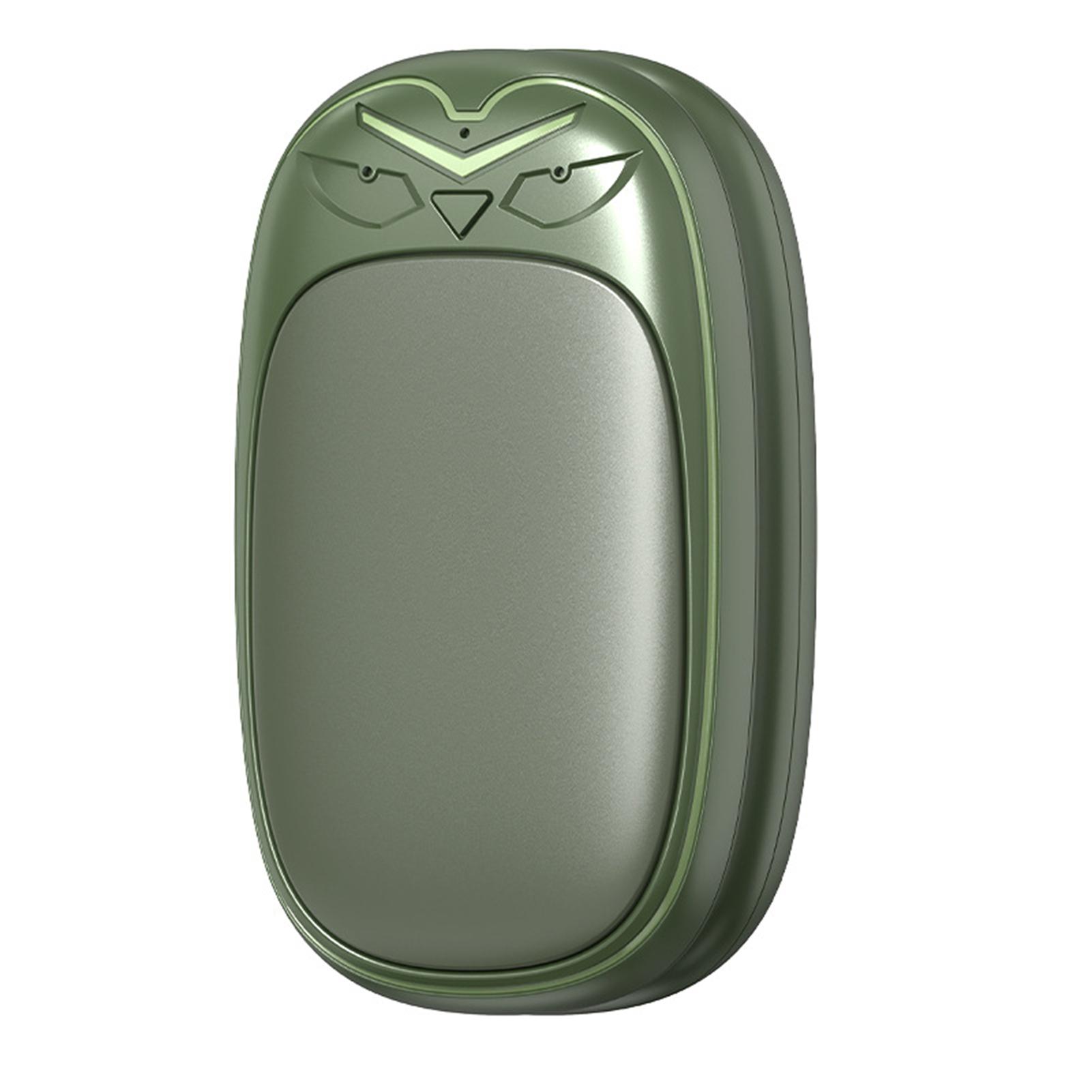 2 In 1 Hand Warmers Rechargeable USB Powered Lightweight Hand Warmer For Adults Kids Ederly зелёный