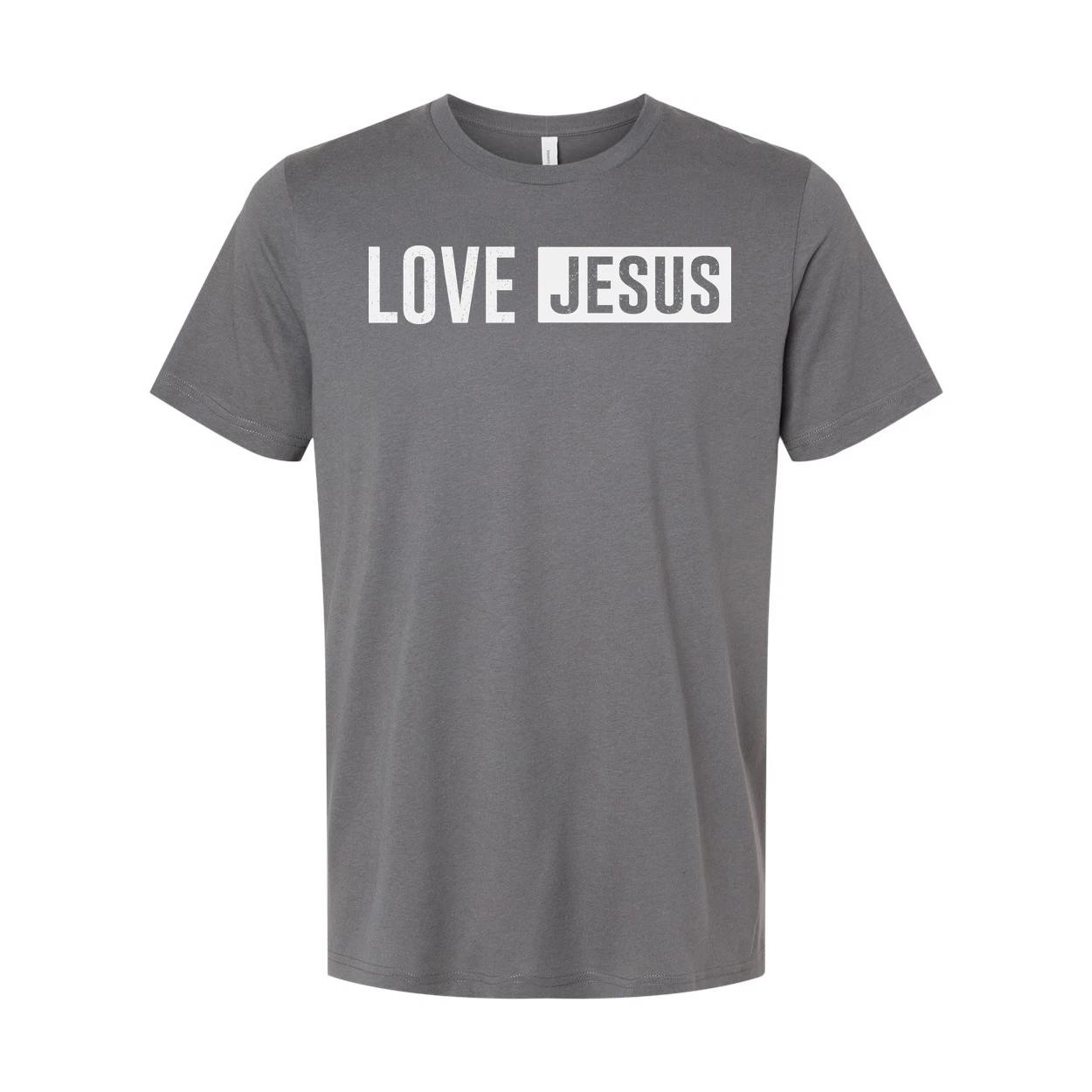 Unisex Christian Tee With Love Jesus Graphic Design For Faith Based Wear Perfect XL