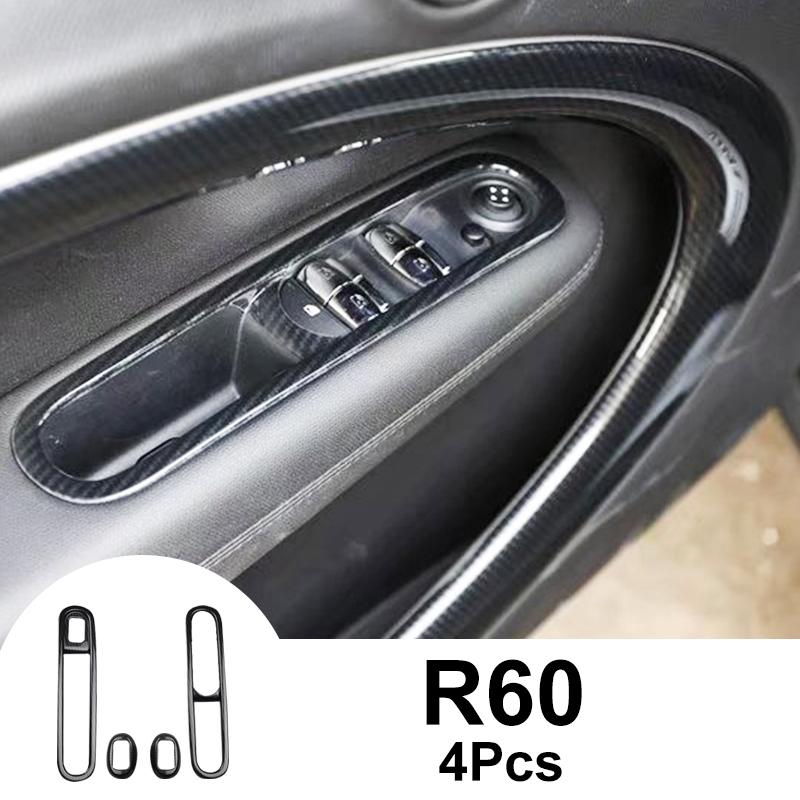 For MINI Cooper S JCW R60 R61 Countryman Accessories Car Steering Wheel Dashboard Door Modification Interior Protection Stickers