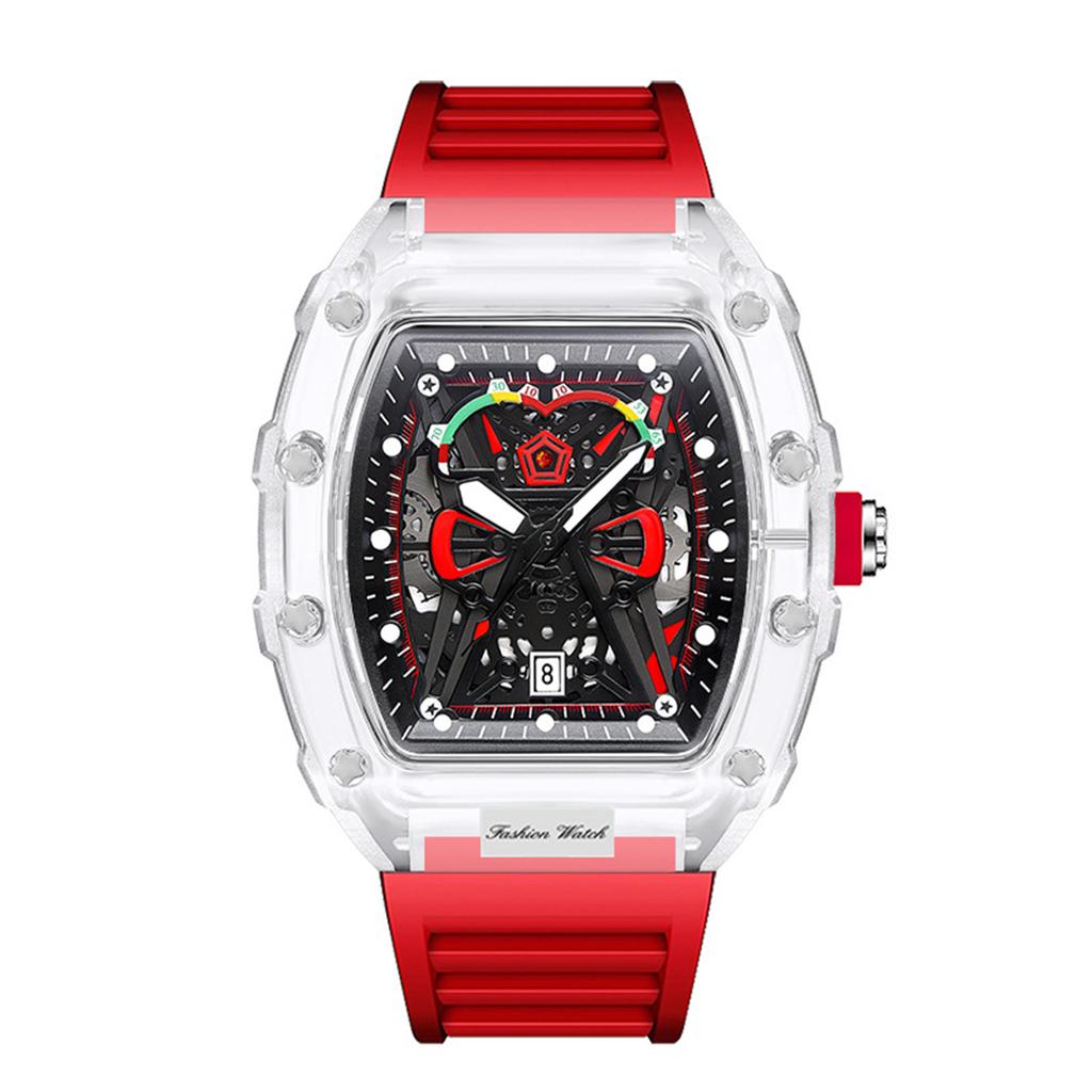 Men's Waterproof Luminous Running Alarm Clock Watch