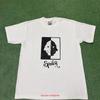 Vintage 90s Spainer Sculpture Art T Shirt Unisex S Size Large White Marked Vintage Unisex Designer Clothes Slightly