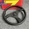 Italy Style v2 12.5inch 13inch 320mm Real Leather Car Steering Wheel JDM Racing Sport Drift Steering Wheel For Logo