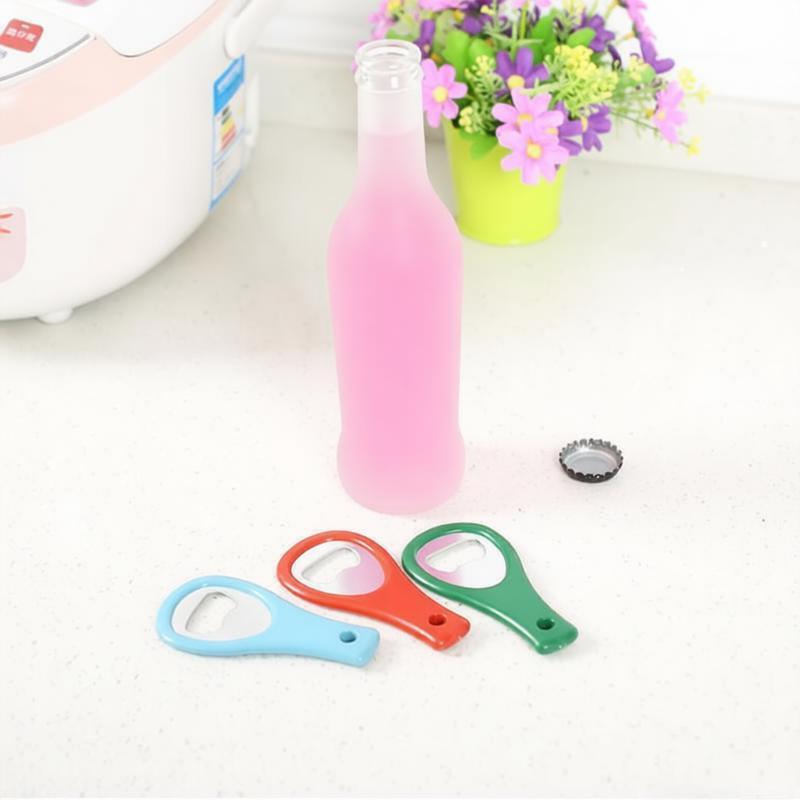 Metal And Plastic Beer Opener Wine Opener Screwdriver Wrench Beer Opener Non-Slip Handle Can Beer Bottle Opener For Home Kitchen