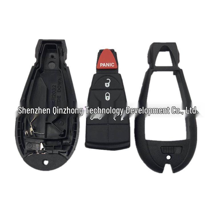 Chrysler 4+1 Button Smart Key Shell - Set of 2