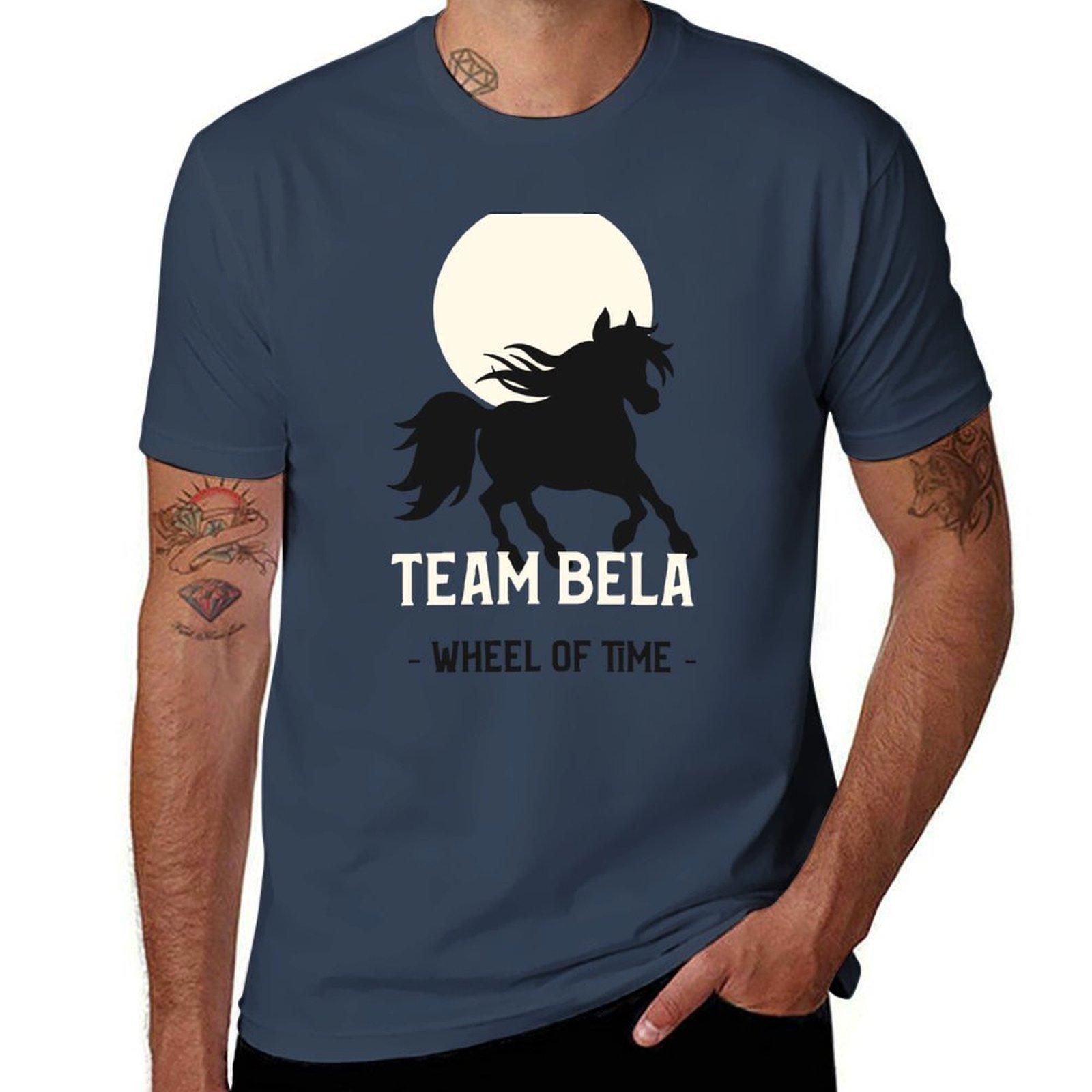 Team Bela Wheel Of Time Tshirt Basic Breathable Solid Color Tshirt S