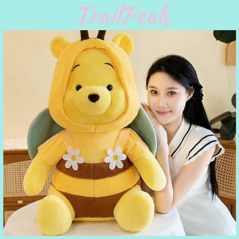 Adorable Winnie The Pooh As A Bee Plushie Super Soft Fluffy Stuffed Animal Gift