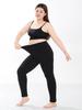 Winter 300 Jin Plus Size Fleece-Lined Knit Leggings - Super Elastic Waist & Warmth