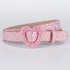 Shein Temu Exterior Decorative Children'S Belt Premium Casual Pin Buckle Pu Trouser Belt
