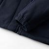 Norwegen Dickes Fleecegefüttertes Warmes Jacke: Doppellagige Baumwolle, Kältebeständig, Stehkragen, Mehrere Taschen, Übergröße.