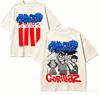Gorillaz Gift T-shirt Men Women Harajuku Oversized Unisex Short Sleeve Streetwear High Quality Couples Hot Product Comfortable