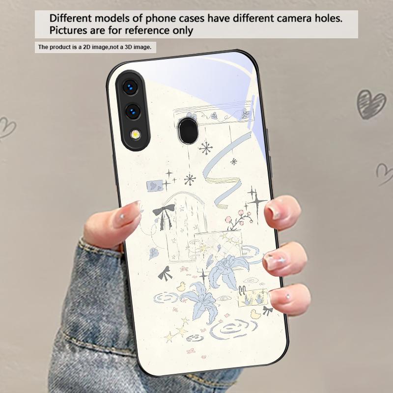 Fresh and Healing Breeze For Samsung Galaxy A30 A31 A32 A33 A34 A35 A42 A30s A20 A25 A26 A51 A56 A54 A72 A73 70 Glass Phone Case