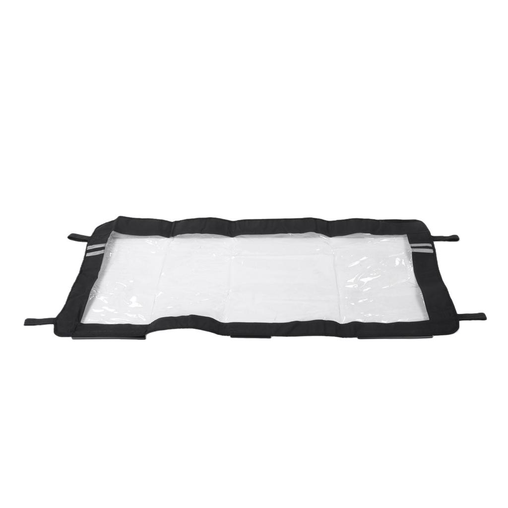 ATV Zachte Achterruit Winddicht Vervanging voor Polaris Ranger XP 900 2013 2019 Winter Winddicht Zacht PVC Achter