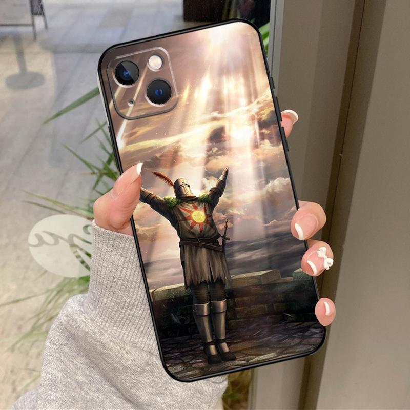 Praise the Sun Dark Souls Case For iPhone 13 11 14 12 15 16 Pro Max Plus XR X XS Max 12 13 Mini Soft Cover