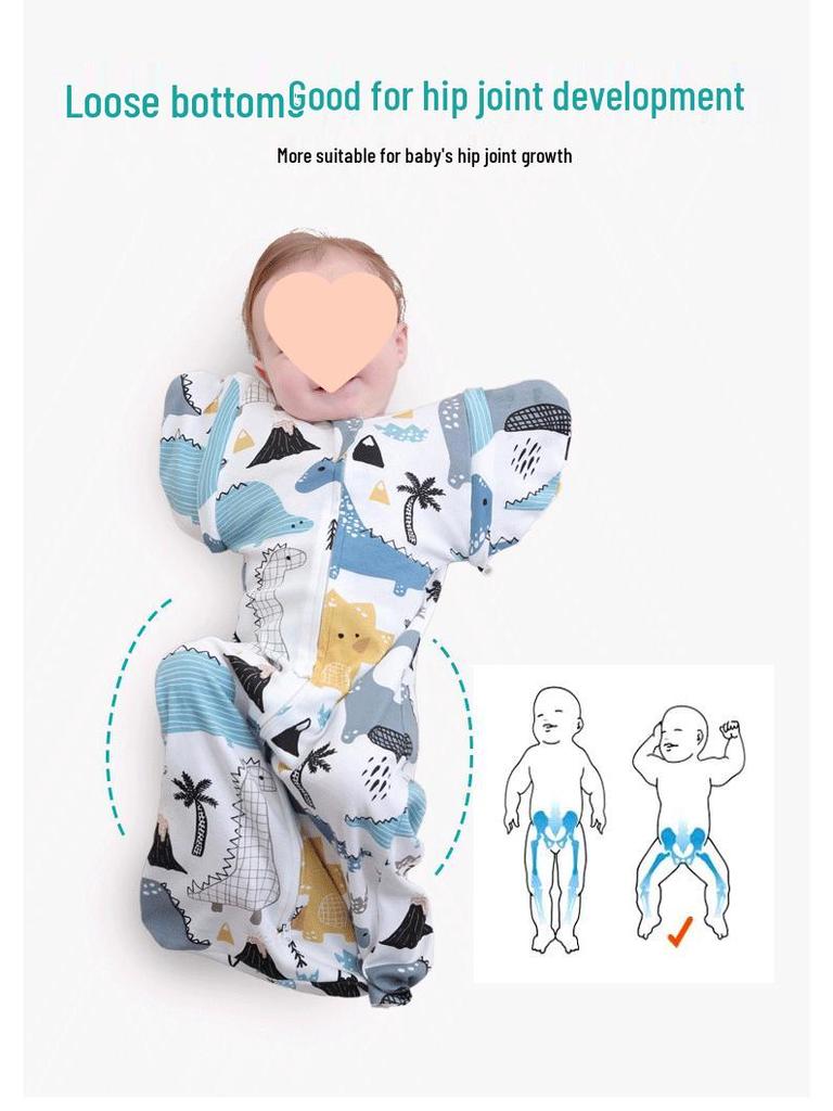 Winter Surrender Style Baby Sleeping Bag: Anti-Kick & Anti-Startle Newborn Swaddle Quilt