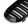 Glänzende Schwarze Doppelnieren-Frontgrill Passend für BMW X5M F85 X6M F86 X5 F15 X6 F16 13-18