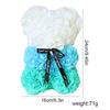 16*24cm Artificial Teddy Rose Multicolors Romantic Valentines Day Gift Girlfriend Women Anniversary Bear