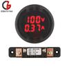 DC 5-100V LED Digital Voltmeter Ammeter Volt Voltage Amp Meter Head with Shunt 10A 50A 100A Volt Detector Signal Light Lndicator