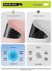 Elegant Petal Sun & Rain Umbrella: Dual-Use, Straight Handle, Sunshade & Protection, Large Size, High-End Feel for Women