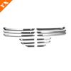 Chrome Garnish Car Front Grille Trims Lane Legend Case Decoration Anti Scratch Cover For Mazda 3 Axela Accessories