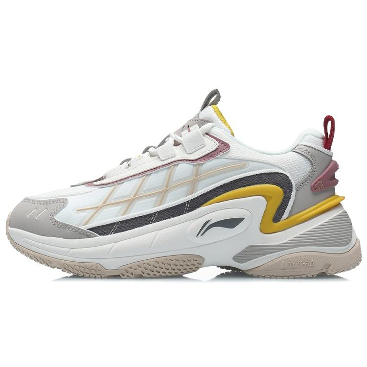 (WMNS) Li-Ning Nebula M1 White Grey Women s AGCR014-2 EU 35⅔