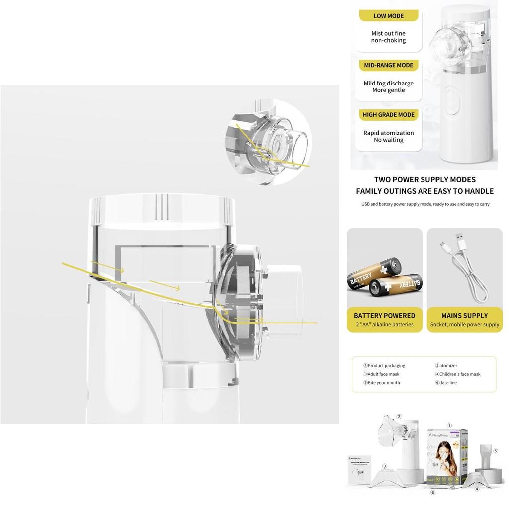 Medical Nano Ultrasonic Face Atomizer For Home Use Tool