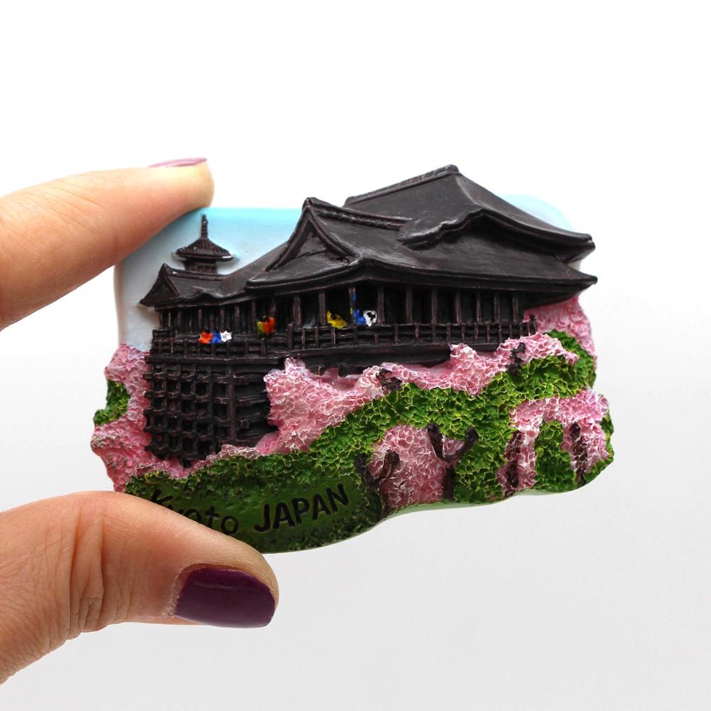 Japonsko Turistika lednice magnetky pasta suvenýry Tokio Šinkansen Chile Brazílie Maroko suvenýry pokojová dekorace Dárky