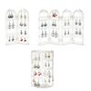 Acrylic Jewelry Display Stand Foldable Accessories Holder Decorative Storage Solution For Women Home Decoration